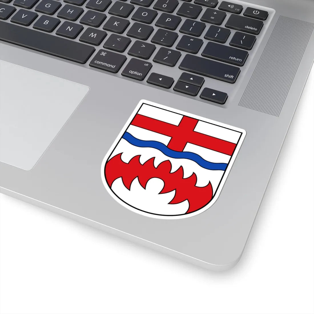 DEU Kreis Paderborn COA (Germany) (Coat of Arms) STICKER Vinyl Kiss-Cut Decal - The Sticker Space