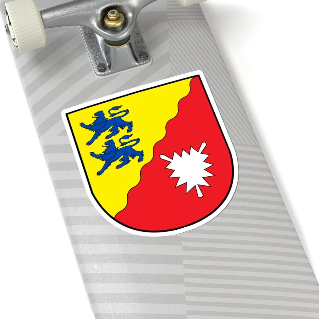 DEU Kreis Rendsburg-Eckernförde COA (Germany) (Coat of Arms) STICKER Vinyl Kiss-Cut Decal - The Sticker Space