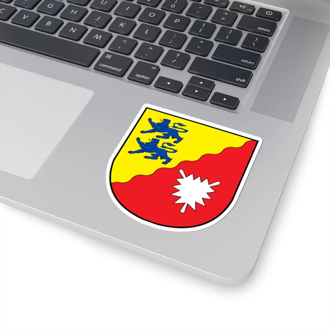 DEU Kreis Rendsburg-Eckernförde COA (Germany) (Coat of Arms) STICKER Vinyl Kiss-Cut Decal - The Sticker Space
