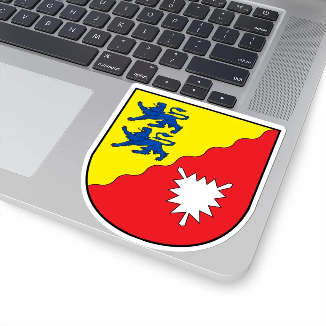 DEU Kreis Rendsburg-Eckernförde COA (Germany) (Coat of Arms) STICKER Vinyl Kiss-Cut Decal - The Sticker Space