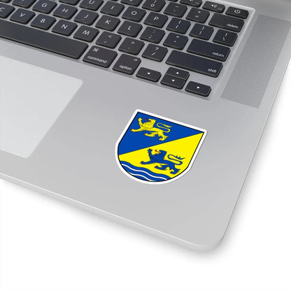 DEU Kreis Schleswig-Flensburg COA (Germany) (Coat of Arms) STICKER Vinyl Kiss-Cut Decal - The Sticker Space