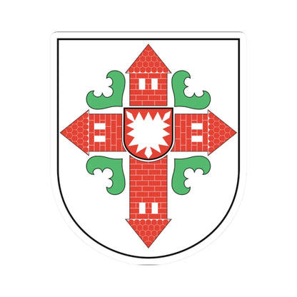 DEU Kreis Segeberg COA (Germany) (Coat of Arms) STICKER Vinyl Kiss-Cut Decal 2 Inch White - The Sticker Space