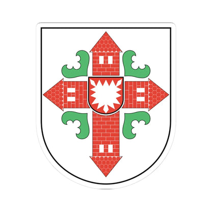 DEU Kreis Segeberg COA (Germany) (Coat of Arms) STICKER Vinyl Kiss-Cut Decal 3 Inch White - The Sticker Space