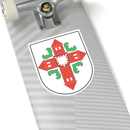 DEU Kreis Segeberg COA (Germany) (Coat of Arms) STICKER Vinyl Kiss-Cut Decal - The Sticker Space