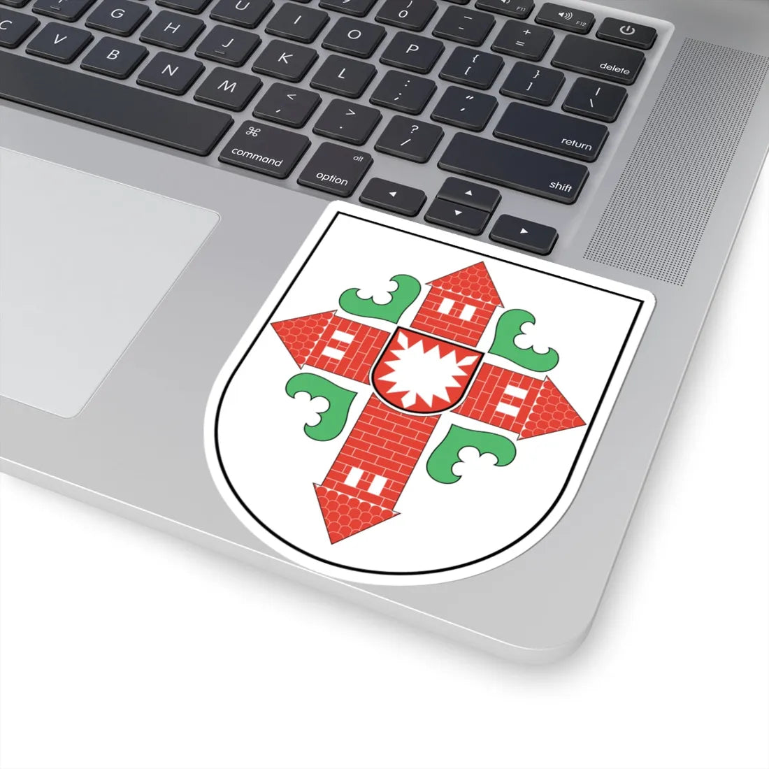DEU Kreis Segeberg COA (Germany) (Coat of Arms) STICKER Vinyl Kiss-Cut Decal - The Sticker Space