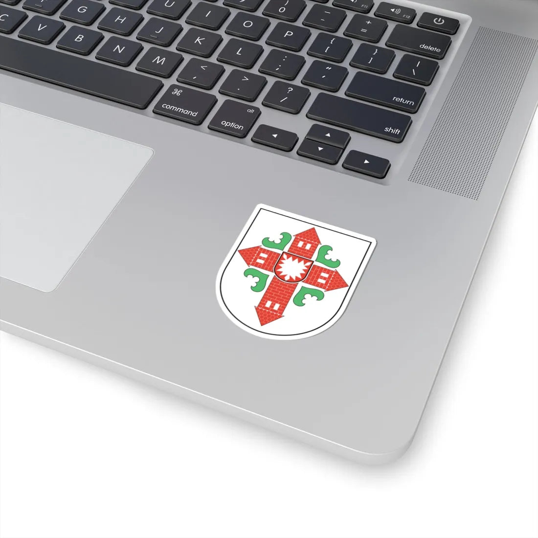 DEU Kreis Segeberg COA (Germany) (Coat of Arms) STICKER Vinyl Kiss-Cut Decal - The Sticker Space