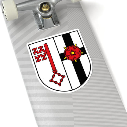 DEU Kreis Soest COA (Germany) (Coat of Arms) STICKER Vinyl Kiss-Cut Decal - The Sticker Space