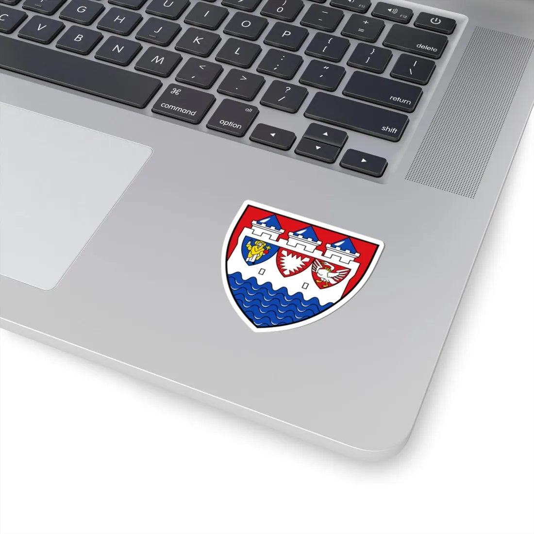 DEU Kreis Steinburg COA (Germany) (Coat of Arms) STICKER Vinyl Kiss-Cut Decal - The Sticker Space