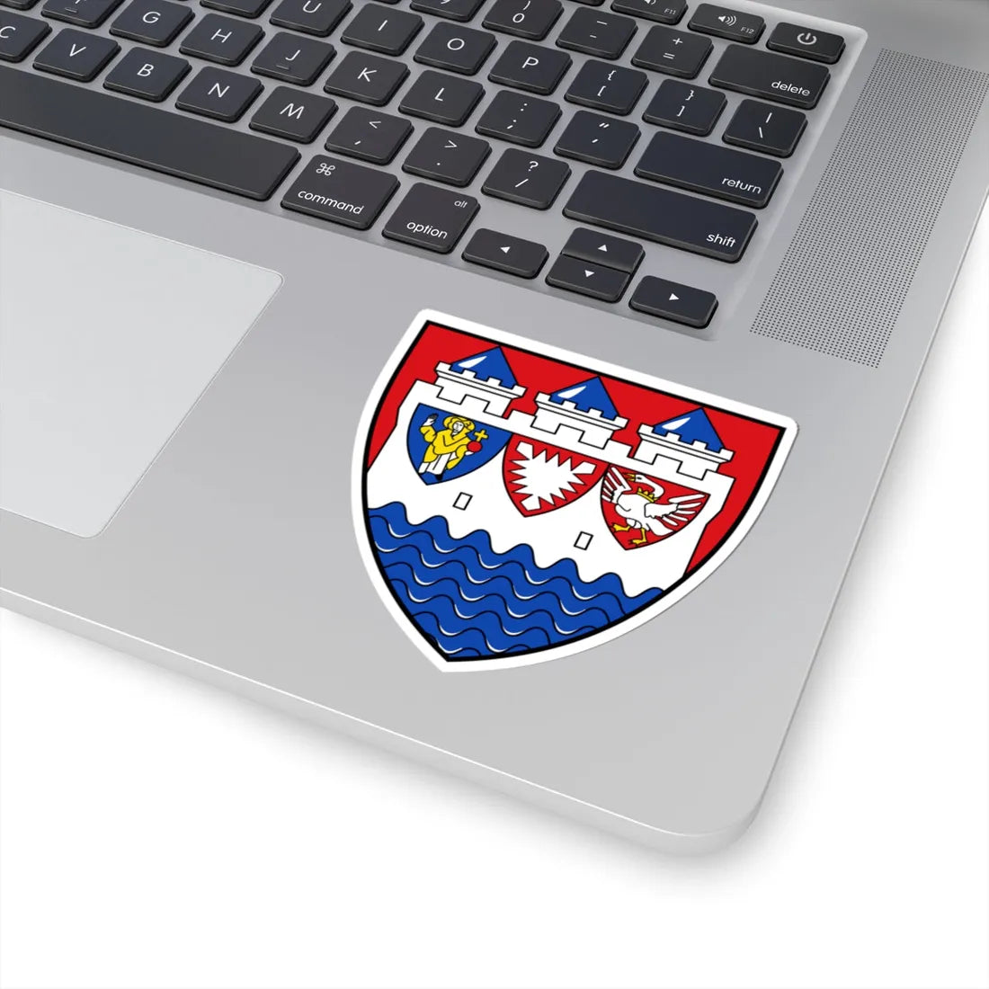 DEU Kreis Steinburg COA (Germany) (Coat of Arms) STICKER Vinyl Kiss-Cut Decal - The Sticker Space