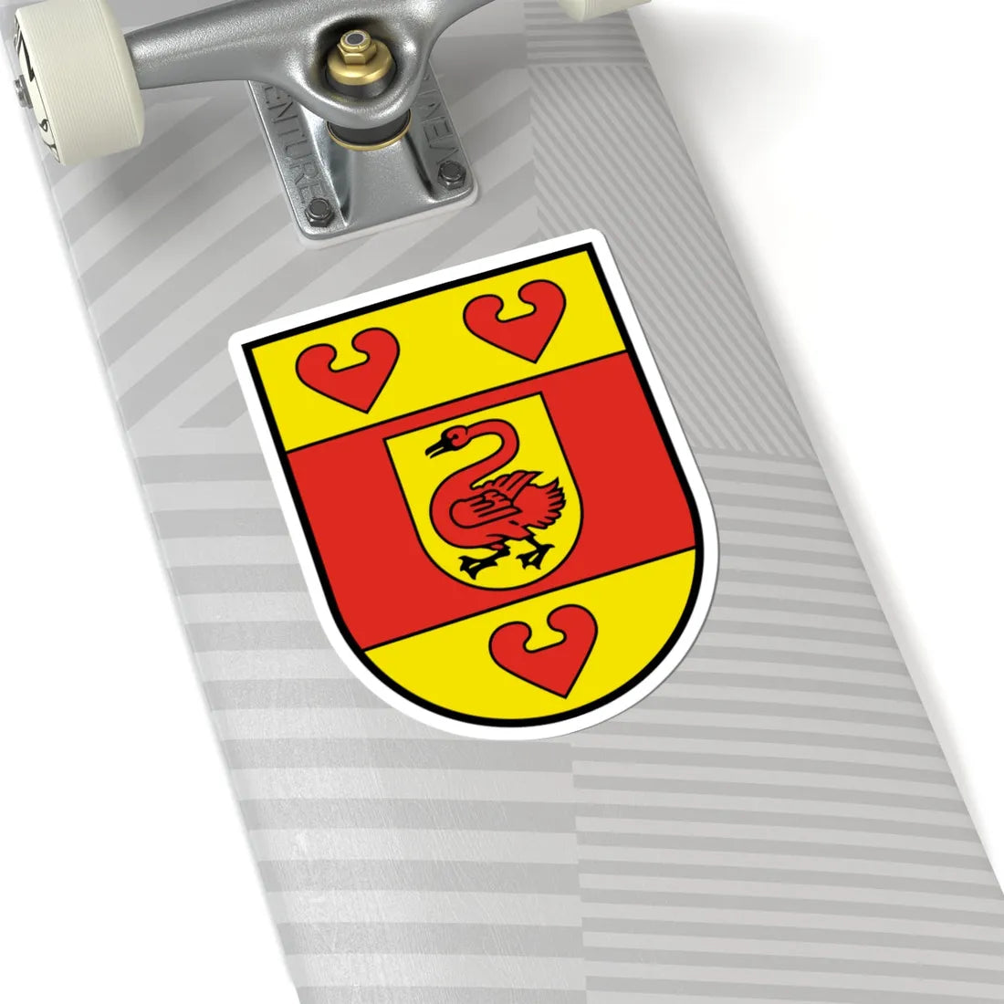 DEU Kreis Steinfurt COA (Germany) (Coat of Arms) STICKER Vinyl Kiss-Cut Decal - The Sticker Space