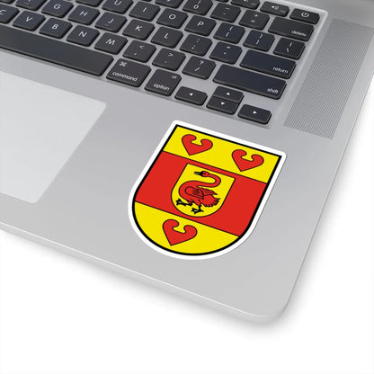 DEU Kreis Steinfurt COA (Germany) (Coat of Arms) STICKER Vinyl Kiss-Cut Decal - The Sticker Space