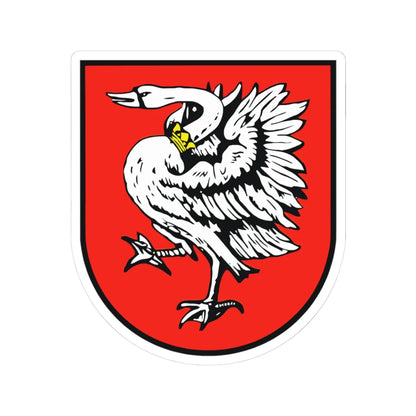 DEU Kreis Stormarn COA (Germany) (Coat of Arms) STICKER Vinyl Kiss-Cut Decal - The Sticker Space