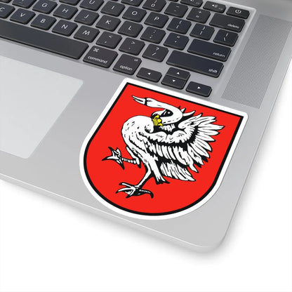 DEU Kreis Stormarn COA (Germany) (Coat of Arms) STICKER Vinyl Kiss-Cut Decal - The Sticker Space