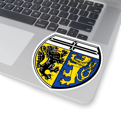 DEU Kreis Viersen COA (Germany) (Coat of Arms) STICKER Vinyl Kiss-Cut Decal - The Sticker Space