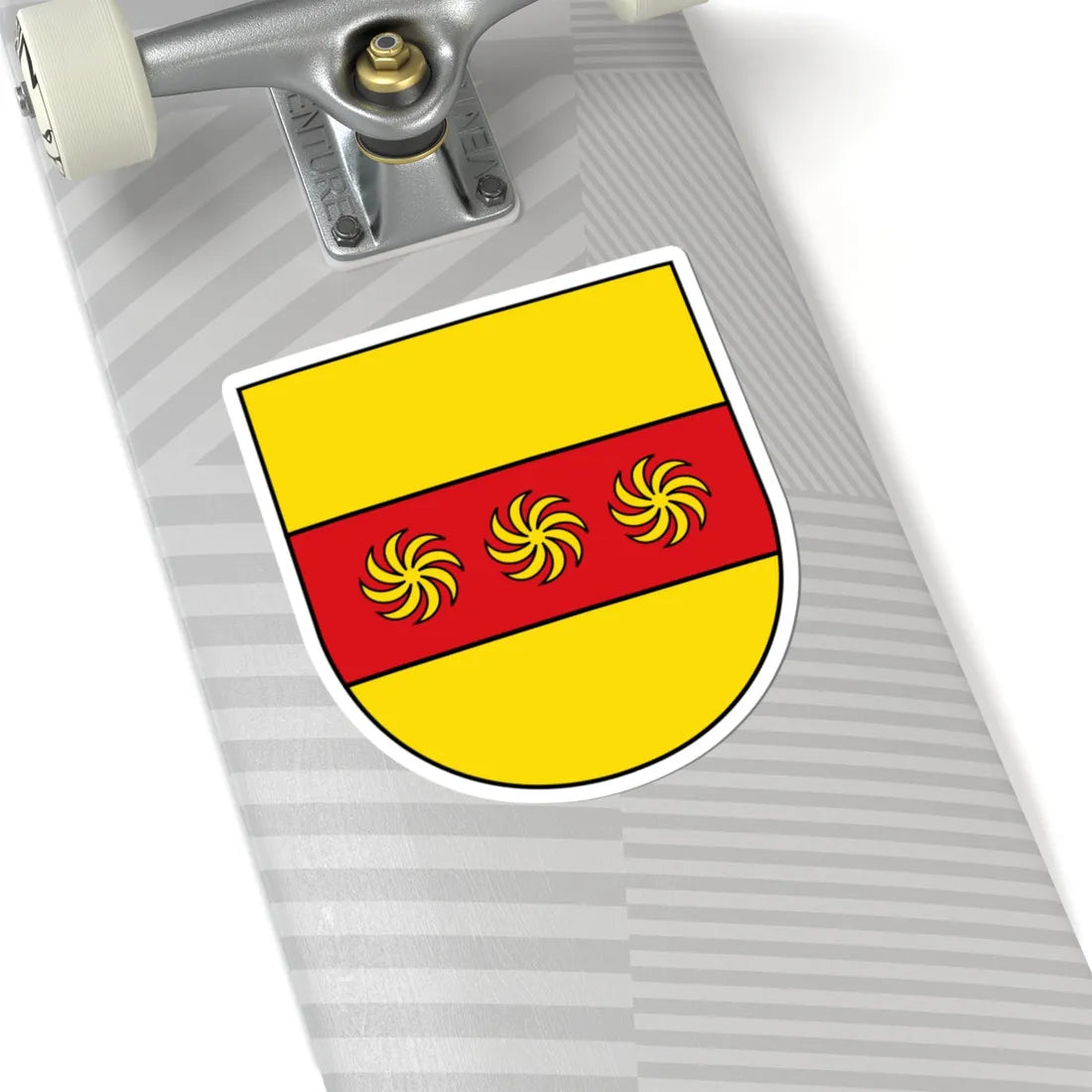 DEU Kreis Warendorf 1938 COA (Germany) (Coat of Arms) STICKER Vinyl Kiss-Cut Decal - The Sticker Space