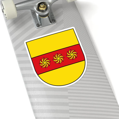 DEU Kreis Warendorf 1938 COA (Germany) (Coat of Arms) STICKER Vinyl Kiss-Cut Decal - The Sticker Space