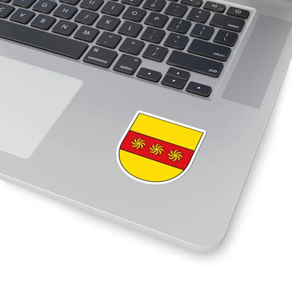 DEU Kreis Warendorf 1938 COA (Germany) (Coat of Arms) STICKER Vinyl Kiss-Cut Decal - The Sticker Space