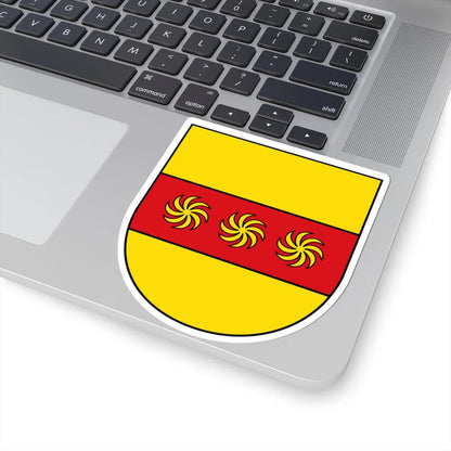 DEU Kreis Warendorf 1938 COA (Germany) (Coat of Arms) STICKER Vinyl Kiss-Cut Decal - The Sticker Space