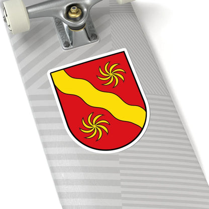DEU Kreis Warendorf COA (Germany) (Coat of Arms) STICKER Vinyl Kiss-Cut Decal - The Sticker Space