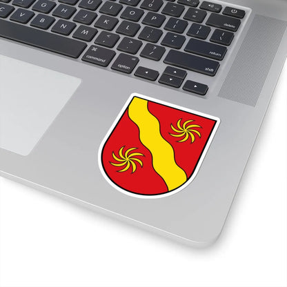 DEU Kreis Warendorf COA (Germany) (Coat of Arms) STICKER Vinyl Kiss-Cut Decal - The Sticker Space