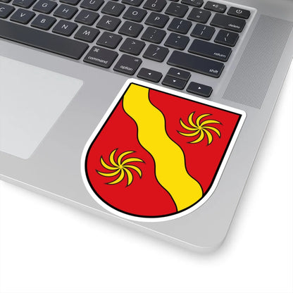 DEU Kreis Warendorf COA (Germany) (Coat of Arms) STICKER Vinyl Kiss-Cut Decal - The Sticker Space