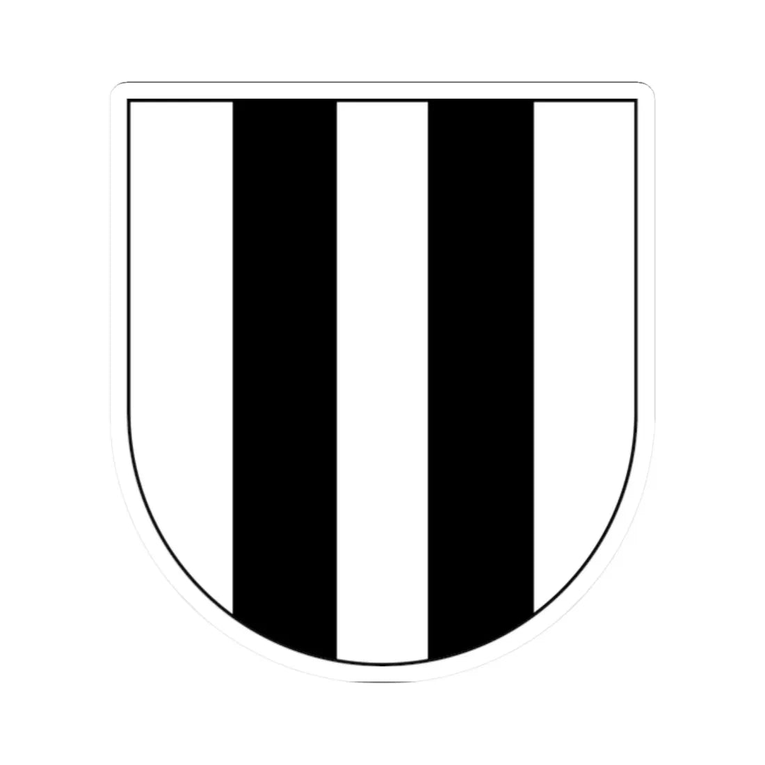 DEU Kreis Wittgenstein COA (Germany) (Coat of Arms) STICKER Vinyl Kiss-Cut Decal 2 Inch White - The Sticker Space