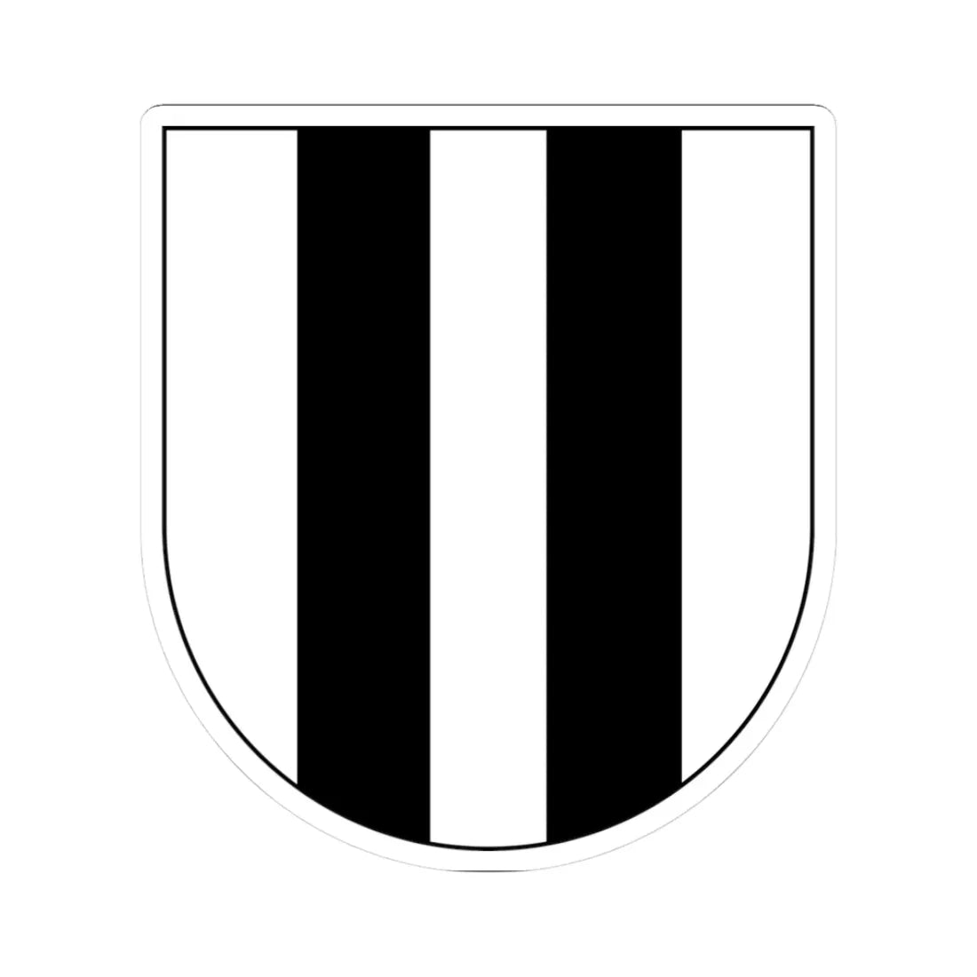 DEU Kreis Wittgenstein COA (Germany) (Coat of Arms) STICKER Vinyl Kiss-Cut Decal 3 Inch White - The Sticker Space