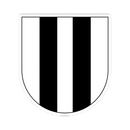 DEU Kreis Wittgenstein COA (Germany) (Coat of Arms) STICKER Vinyl Kiss-Cut Decal 3 Inch White - The Sticker Space