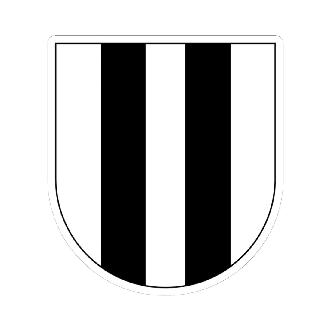 DEU Kreis Wittgenstein COA (Germany) (Coat of Arms) STICKER Vinyl Kiss-Cut Decal 4 Inch White - The Sticker Space