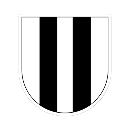 DEU Kreis Wittgenstein COA (Germany) (Coat of Arms) STICKER Vinyl Kiss-Cut Decal 6 Inch White - The Sticker Space
