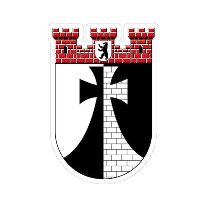 DEU Kreuzberg district COA (Germany) (Coat of Arms) STICKER Vinyl Kiss-Cut Decal - The Sticker Space