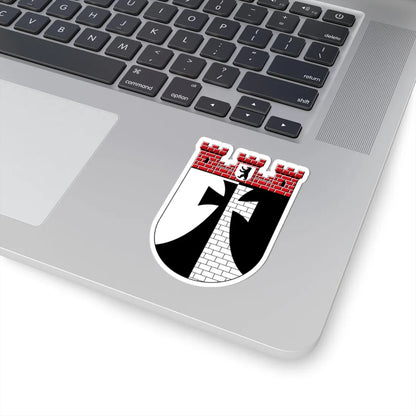 DEU Kreuzberg district COA (Germany) (Coat of Arms) STICKER Vinyl Kiss-Cut Decal - The Sticker Space