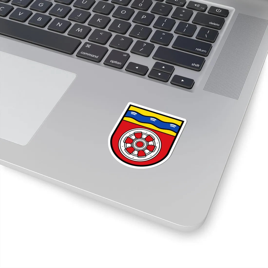 DEU Kriftel COA (Germany) (Coat of Arms) STICKER Vinyl Kiss-Cut Decal - The Sticker Space