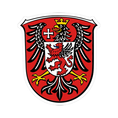 DEU Lahn Stadt COA (Germany) (Coat of Arms) STICKER Vinyl Kiss-Cut Decal - The Sticker Space