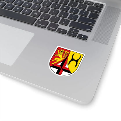 DEU Landkreis Altenkirchen COA (Germany) (Coat of Arms) STICKER Vinyl Kiss-Cut Decal - The Sticker Space