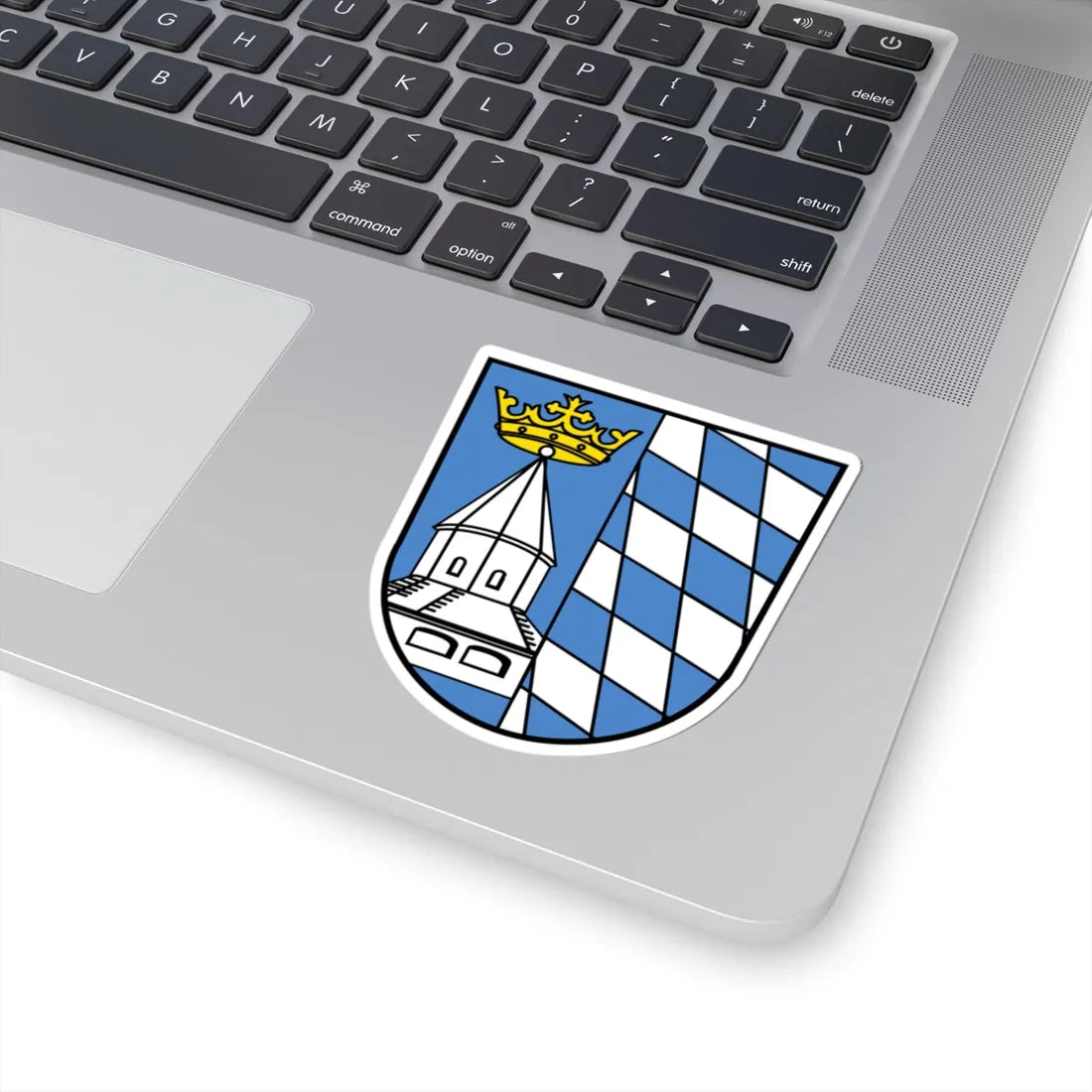 DEU Landkreis Altötting COA (Germany) (Coat of Arms) STICKER Vinyl Kiss-Cut Decal - The Sticker Space