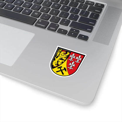 DEU Landkreis Amberg-Sulzbach COA (Germany) (Coat of Arms) STICKER Vinyl Kiss-Cut Decal - The Sticker Space