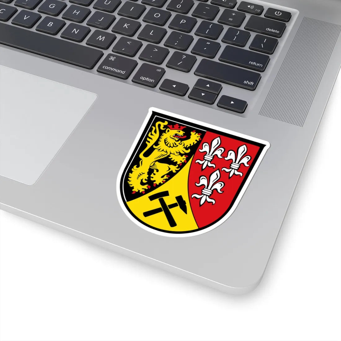DEU Landkreis Amberg-Sulzbach COA (Germany) (Coat of Arms) STICKER Vinyl Kiss-Cut Decal - The Sticker Space
