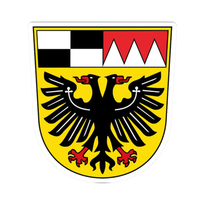 DEU Landkreis Ansbach COA (Germany) (Coat of Arms) STICKER Vinyl Kiss-Cut Decal - The Sticker Space