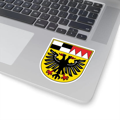 DEU Landkreis Ansbach COA (Germany) (Coat of Arms) STICKER Vinyl Kiss-Cut Decal - The Sticker Space