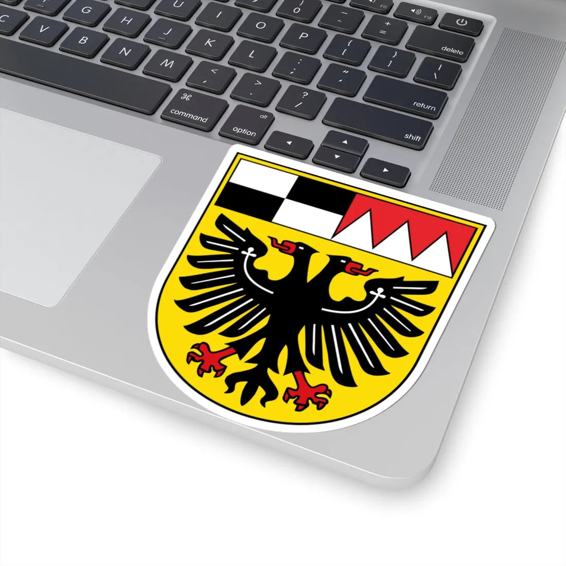 DEU Landkreis Ansbach COA (Germany) (Coat of Arms) STICKER Vinyl Kiss-Cut Decal - The Sticker Space