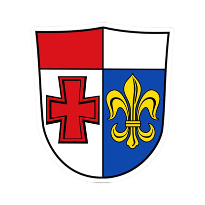 DEU Landkreis Augsburg COA (Germany) (Coat of Arms) STICKER Vinyl Kiss-Cut Decal 2 Inch White - The Sticker Space