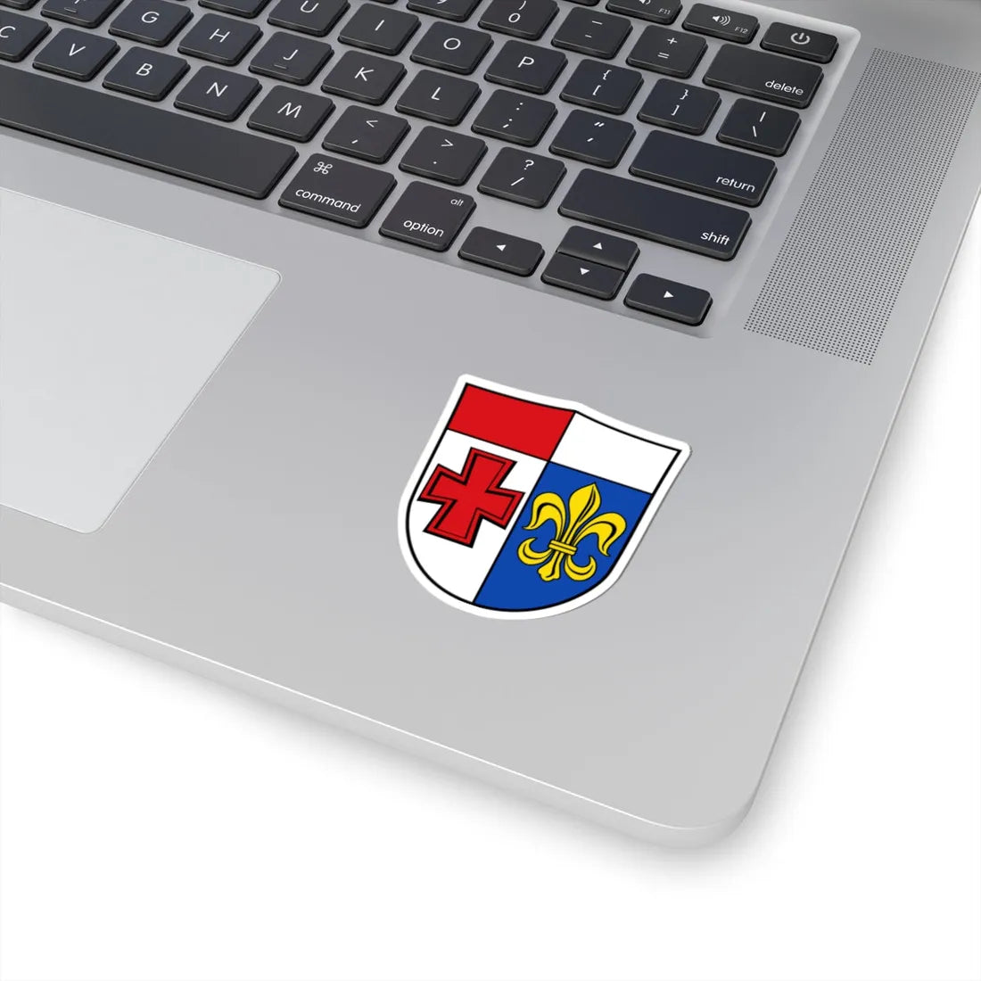 DEU Landkreis Augsburg COA (Germany) (Coat of Arms) STICKER Vinyl Kiss-Cut Decal - The Sticker Space