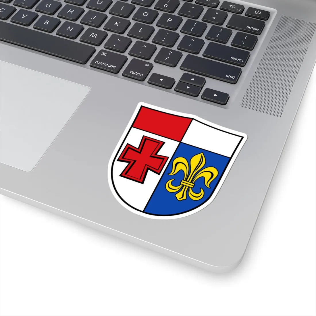 DEU Landkreis Augsburg COA (Germany) (Coat of Arms) STICKER Vinyl Kiss-Cut Decal - The Sticker Space