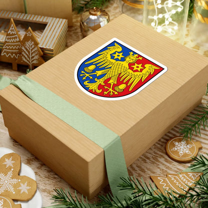 DEU Landkreis Aurich COA (Germany) (Coat of Arms) STICKER Vinyl Kiss-Cut Decal - The Sticker Space