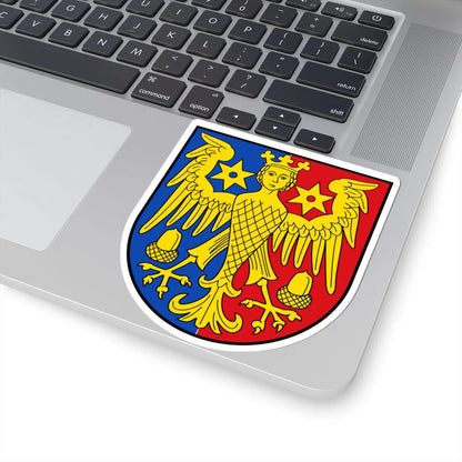 DEU Landkreis Aurich COA (Germany) (Coat of Arms) STICKER Vinyl Kiss-Cut Decal - The Sticker Space