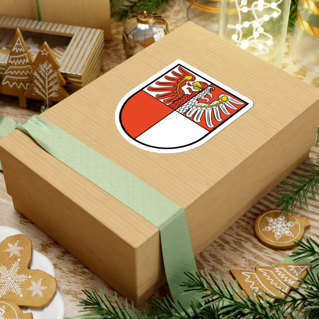 DEU Landkreis Barnim COA (Germany) (Coat of Arms) STICKER Vinyl Kiss-Cut Decal - The Sticker Space