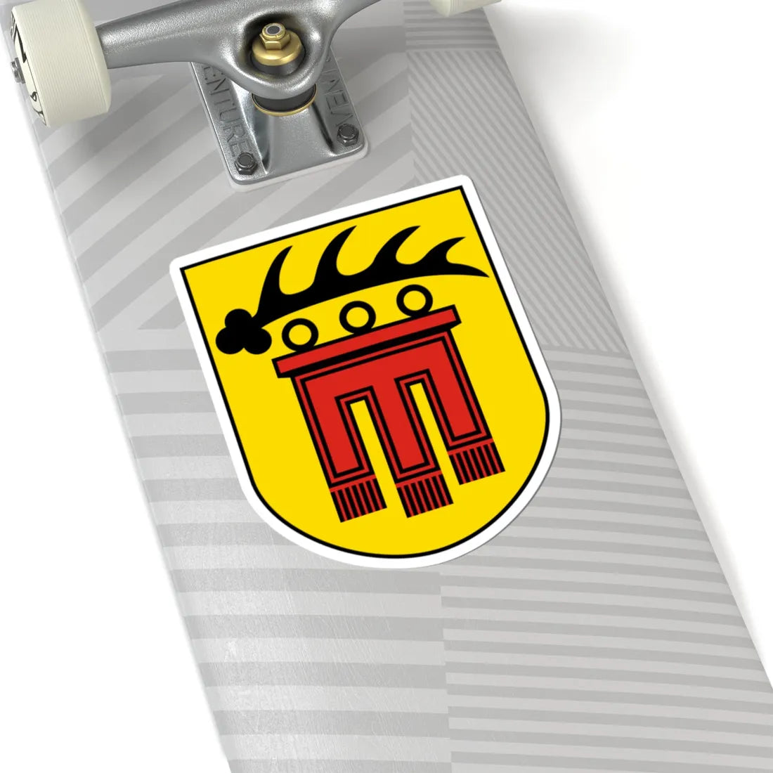 DEU Landkreis Böblingen COA (Germany) (Coat of Arms) STICKER Vinyl Kiss-Cut Decal - The Sticker Space