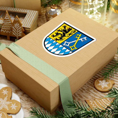 DEU Landkreis Berchtesgadener Land COA (Germany) (Coat of Arms) STICKER Vinyl Kiss-Cut Decal - The Sticker Space