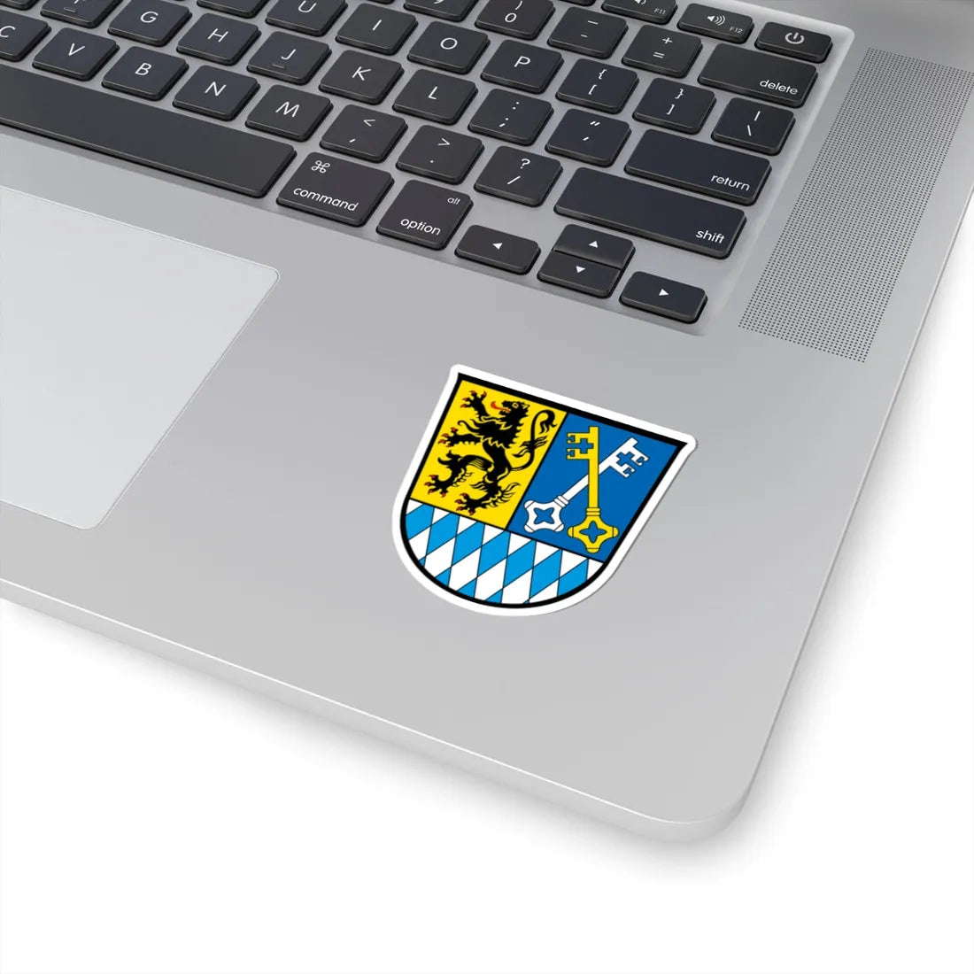 DEU Landkreis Berchtesgadener Land COA (Germany) (Coat of Arms) STICKER Vinyl Kiss-Cut Decal - The Sticker Space